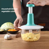 Manual Hand Push Chopper – Multifunctional Hand Pat Chopper and Mixer 2L