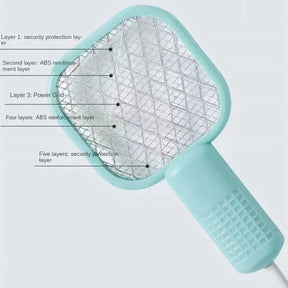 Mini USB Electric Mosquito Racket Random Color