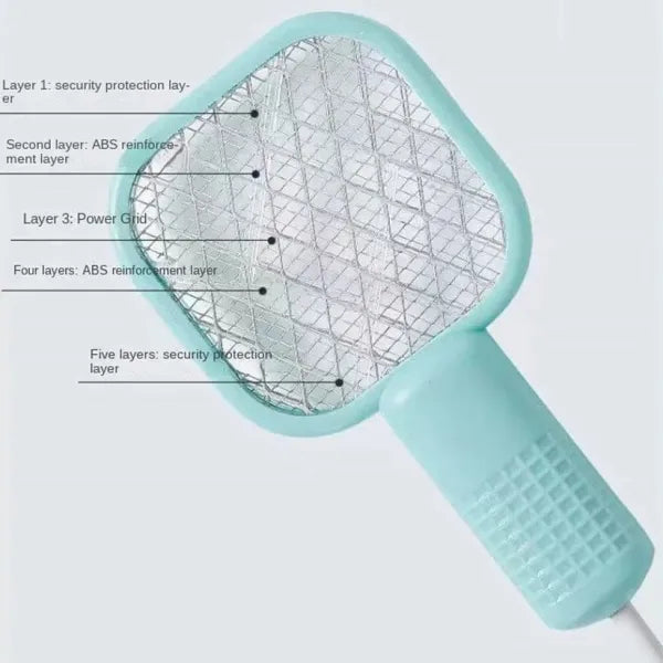 Mini USB Electric Mosquito Racket Random Color