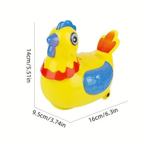 Toy Hen Who Can Walk Lay Eggs and Sing A Rooster An Electric Universal Children's Baby Puzzle Toys Boys and Girls