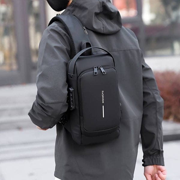 Anti-theft Cross Body Bag with USB Charging Port