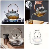 Heat Resistence Japanese Style Glass Teapot