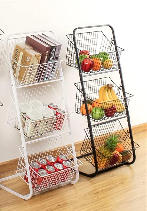 Multi-Purpose Storage Kitchen Organizer Basket