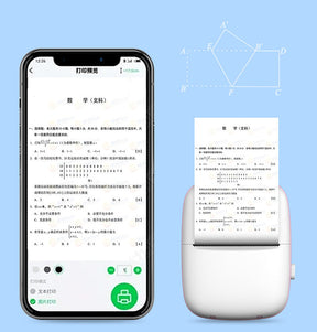 Portable Printer, Mini Pocket Wireless Bluetooth Thermal Printers
