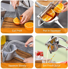 Fruit Press Surface Treated With Innoxious Material Fruit Juice Squeezer Hand Press Manual Large