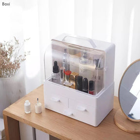 Creative Drawer Type Cosmetics Storage Box With Cover