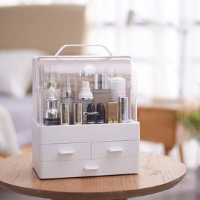 Creative Drawer Type Cosmetics Storage Box With Cover