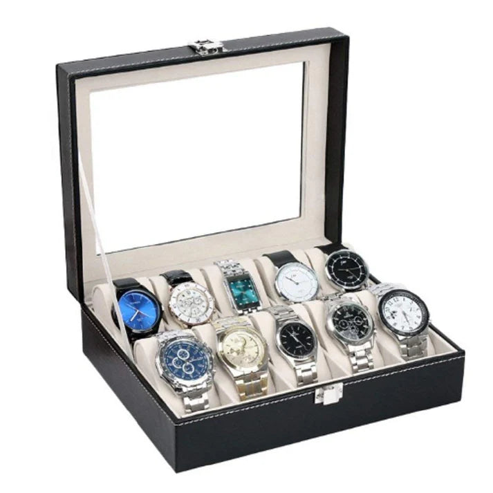 12-Slot Watch Box