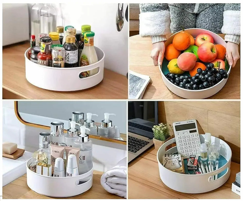 Rotating Storage Tray 360 degree Spin Rack