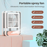 Portable Air Conditioner Usb Mini Air Cooler Fan Water Cooling