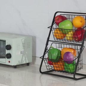 Multi-Purpose Storage Kitchen Organizer Basket